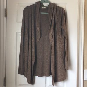 Long Hooded Cardigan